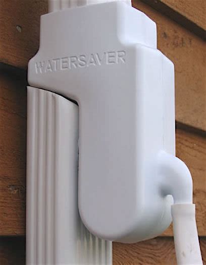 Garden Watersaver Downspout Rainwater Collector 2x3 Clean Air Gardening