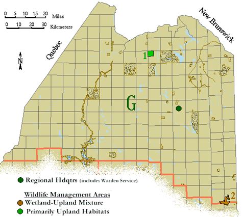 Region G Wildlife Management Areas Lands Wildlife Fish And Wildlife