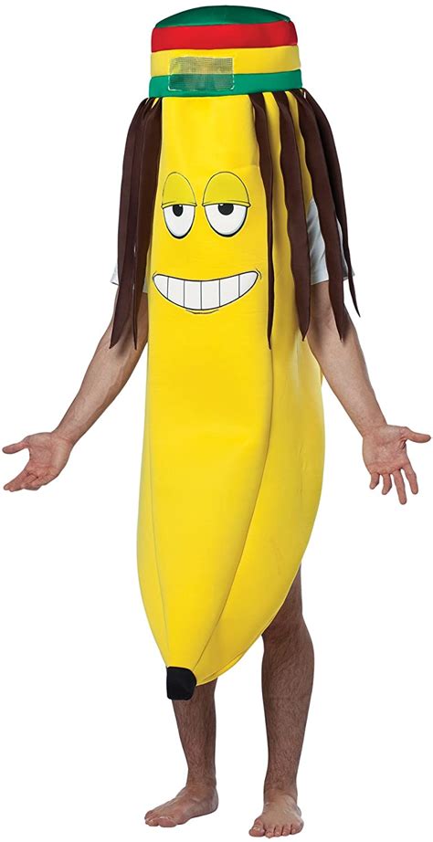 rasta imposta unisex adult rasta banana fancy dress costume standard toptoy
