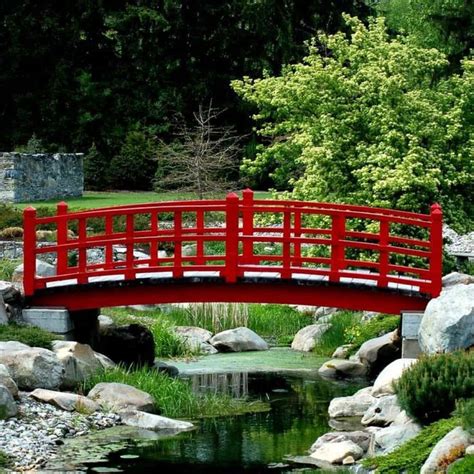 Outdoor Red Japanese Garden Bridge Build A Japanese Garden Bridge