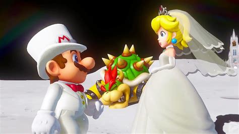 Mario Saves Princess Peach From Forcefully Being Married To Bowser The