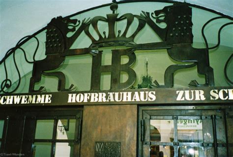 drinks   world hofbrau bavarian  beer munich germany travel wonders