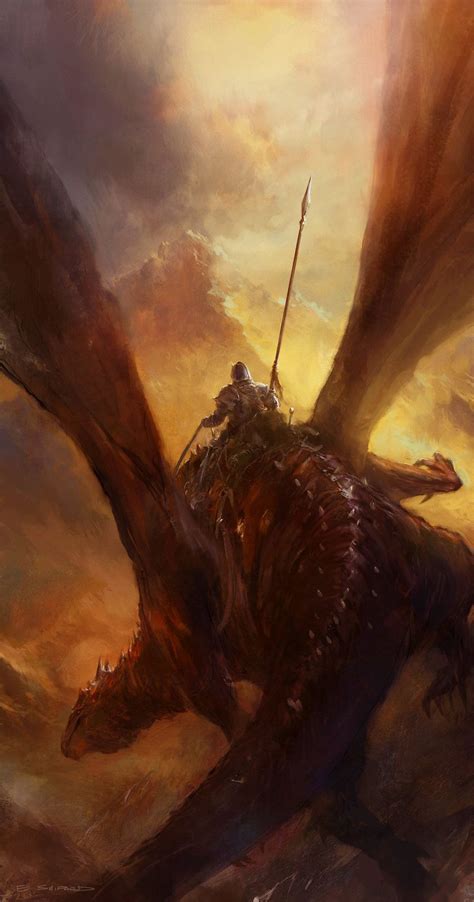 Dragon Rider, ev shipard | Dragon rider, Fantasy art, Fantasy