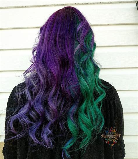 This Babe Came To Me And Said I Cant Decide If Want Green Or Purple💜👽