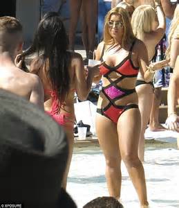 Towie Duo Jasmin Walia And Abigail Clarke Bring Their Essex Bikinis To Vegas At Pool Party