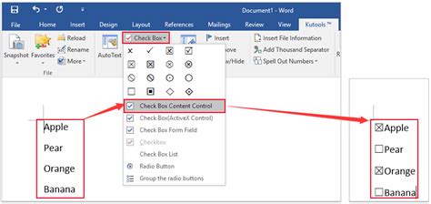 How To Insert Checkbox In Microsoft Word Verturtle