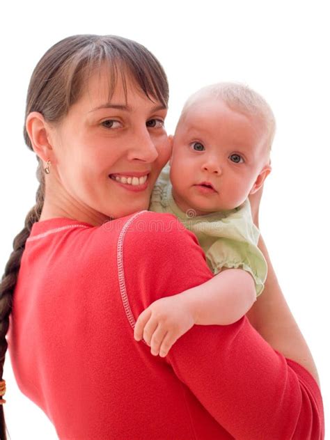 Baby With Mom Stock Photo Image Of Blessedness Adorable 6731888