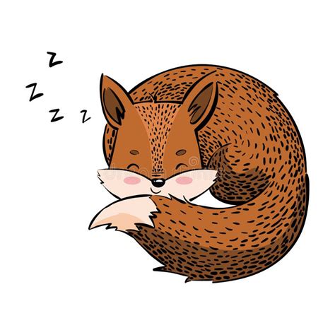 Cartoon Fox Stylized Fox Vector Illustration Of A Wild Animal Forest