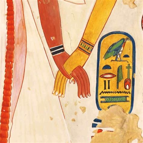 Queen Nefertari And Goddess Isis Dailyart Magazine