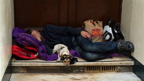 Rough Sleeping Up As Face Night On Streets Bbc News