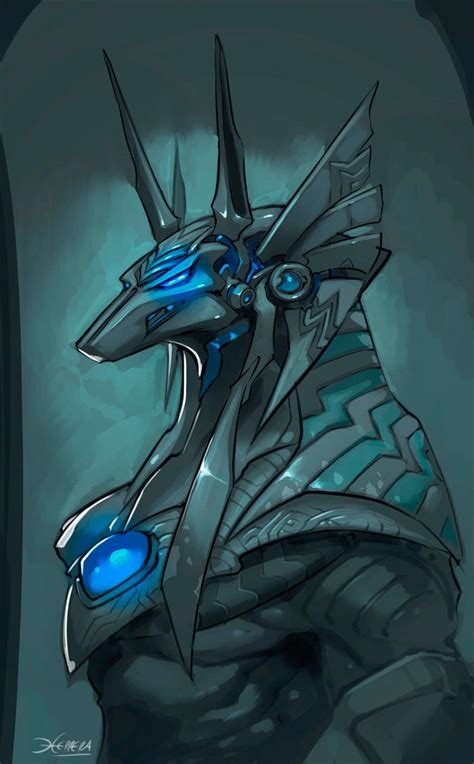 Anubis Sketch By El Grimlock On Deviantart