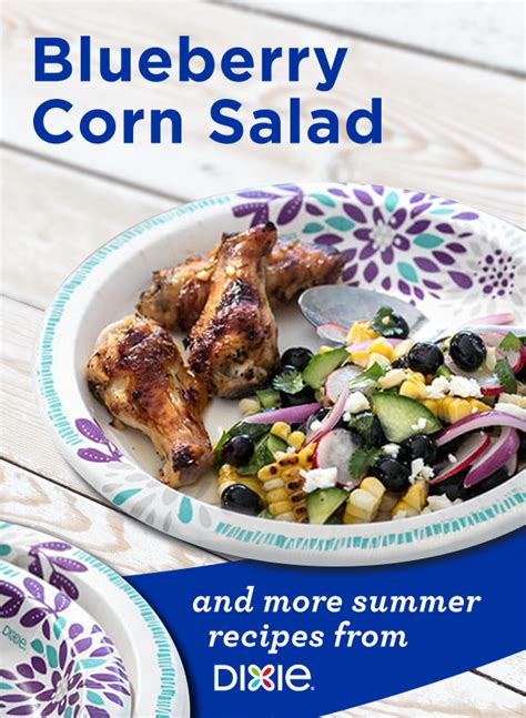 This Quick And Flavorful Blueberry Corn Salad Is Perfect For Any Summer Meal Find More Summer
