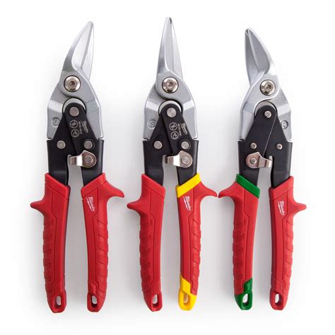 Milwaukee 48224533 Aviation Snips Set 3 Piece