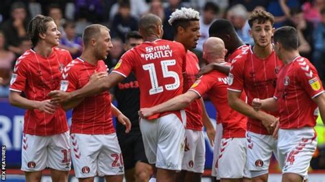 Charlton Athletic 3 1 Stoke City Chuks Aneke Hits Debut Goal For