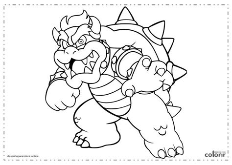 Desenhos De Mario Bros Para Colorir