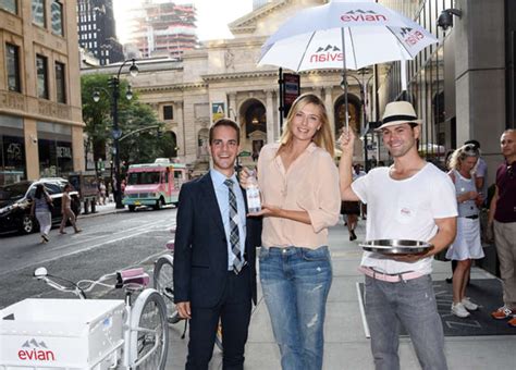 Maria Sharapova Serves Up Evian Bottle Service 14 Gotceleb