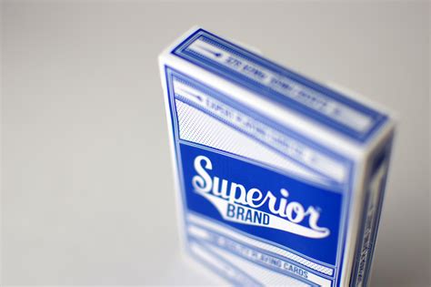 Superior New Blue Custom Playing Cards Deck Of Cards