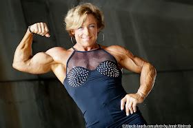 Muscle Angels Fbb Flexing Pecs Women Flexing Biceps And More
