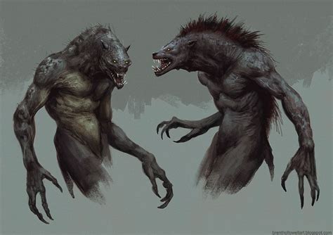 Some Warwolfz Werewolf Beast Creature Creature Concept Art