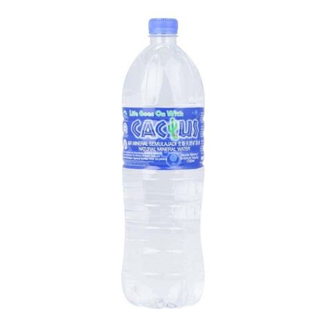 Cactus Mineral Water 1 5L Bottle 12 Bottles Per Carton HORECA