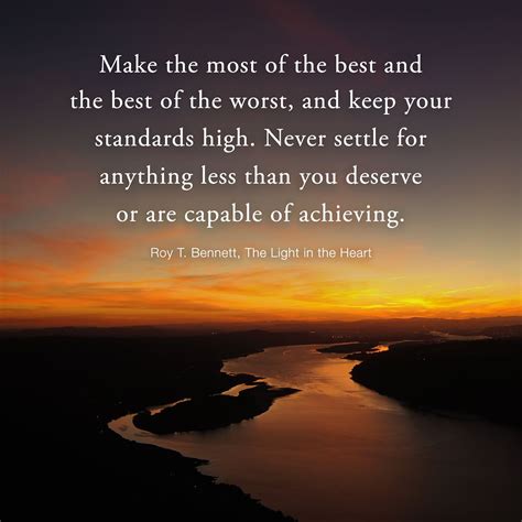 Make The Most Of The Best And The Best Of The Worst High Quotes