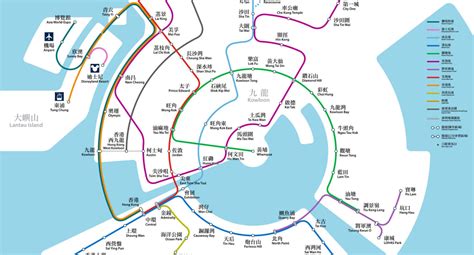 【網上熱話】更易看！網民自製「環形港鐵路線圖」！ 流動日報