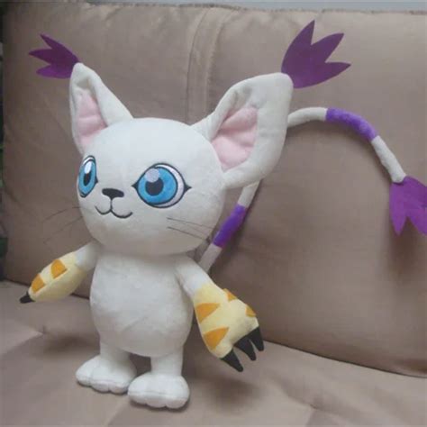 Top Quality Japan Anime Digimon Adventure Kawaii Tailmon Plush Doll Toy T 45cm In Mascot From