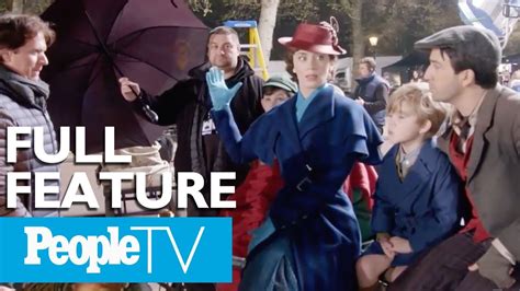 the mary poppins returns cast on the making of their new movie peopletv entertainment