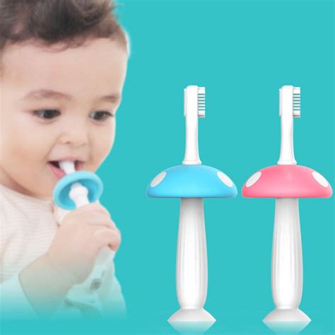 Silicone Kids Teether Training Toothbrushes For Children Baby