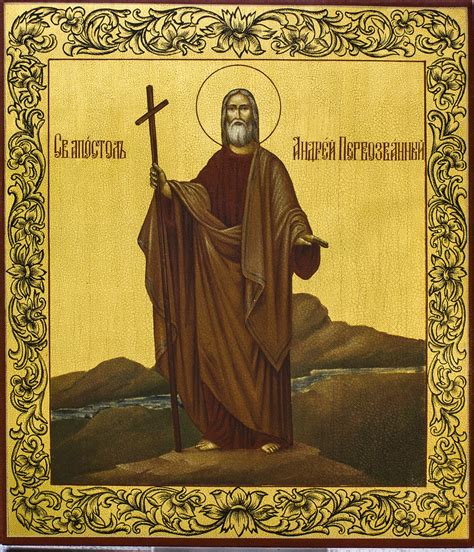 St Andrew Orthodox Icon Russian Icon Saint Аpostle Andrew Etsy
