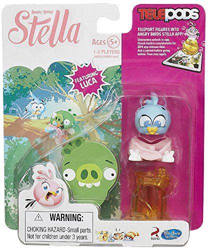 Angry Birds Stella Telepods Luca Figure Pack Hasbro Amazon