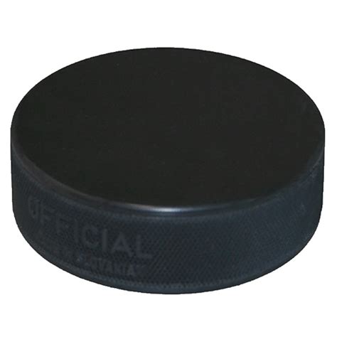 Made of solid, vulcanized black rubber, they are three inches have you ever seen a hockey puck up close? NHL Official Black Ice Hockey Puck