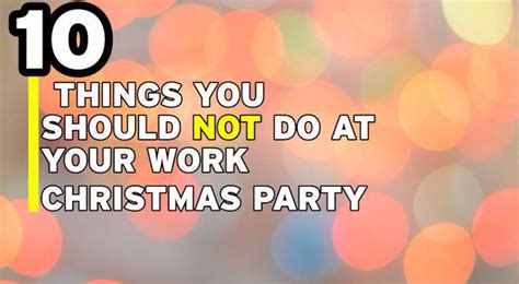The Legal Ways Your Behaviour At The Work Christmas Party Can Get You