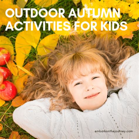 Outdoor Autumn Activities For Kids