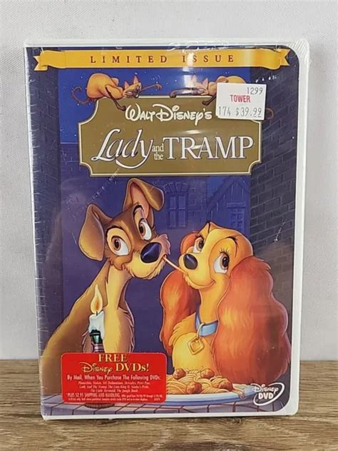 Walt Disneys Lady And The Tramp Dvd 1999 Limited Issue Widescreen