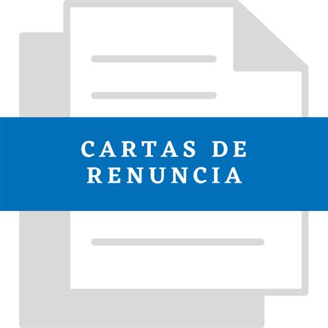 Modelos De Carta De Renuncia Laboral Formatos 2023