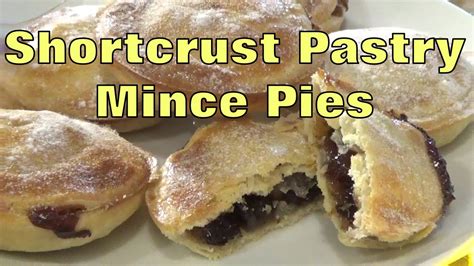 Put 150g plain flour and 75g unsalted butter in a bowl and rub together with your fingertips until it resembles breadcrumbs. Mary Berry Sweet Shortcrust Pastry Mince Pies - Sarah ...