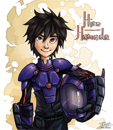 Hiro Hamada By Kedrsmetana On Deviantart Hiro Hamada Big Hero Big