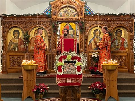 Lorain St George Serbian Orthodox Church Celebrates Christmas