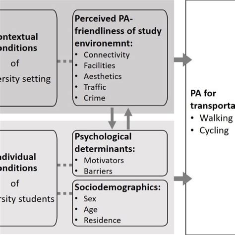 Schematic Representation Of The Socio Ecological Approach Of Pa