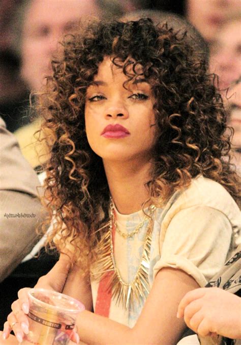 Perrrrm Rihanna Hairstyles Curly Hair Styles Naturally Curly Hair