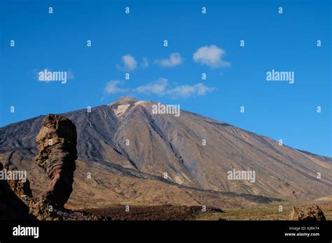 Pico Del Teide Mountain Summit Tenerife Stock Photo Alamy