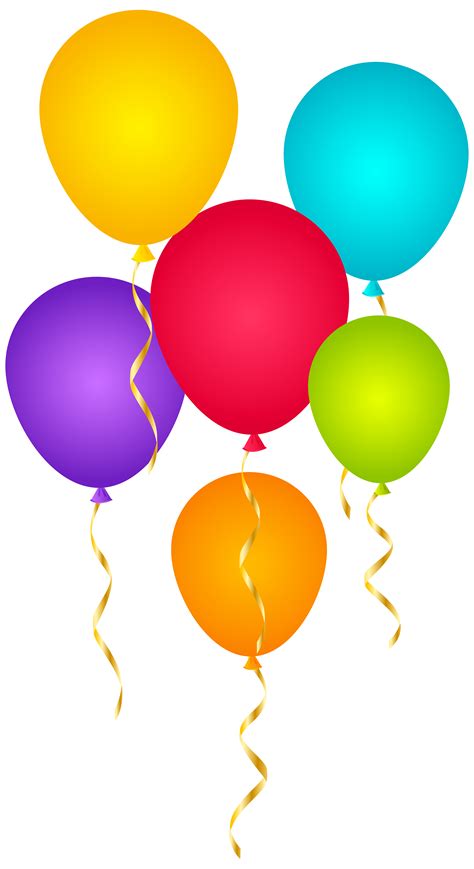 Colorful Balloons Png Clip Art Best Web Clipart Images And Photos Finder