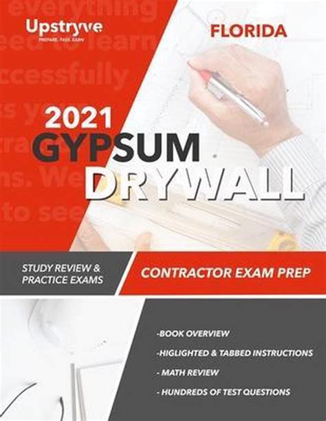 2021 Florida Gypsum Drywall Contractor Exam Prep 9798741017869