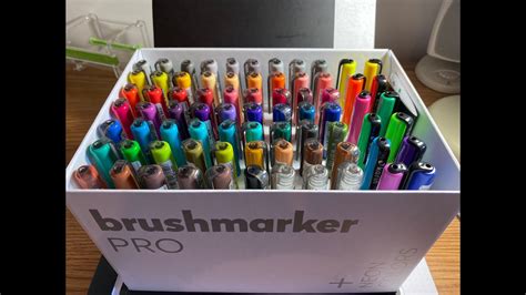 Karin Pro Brush Markers Mini Review Color Swatches Youtube