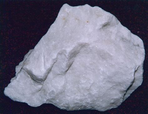 Quartzite White Metamorphic Rock New Jersey Adult