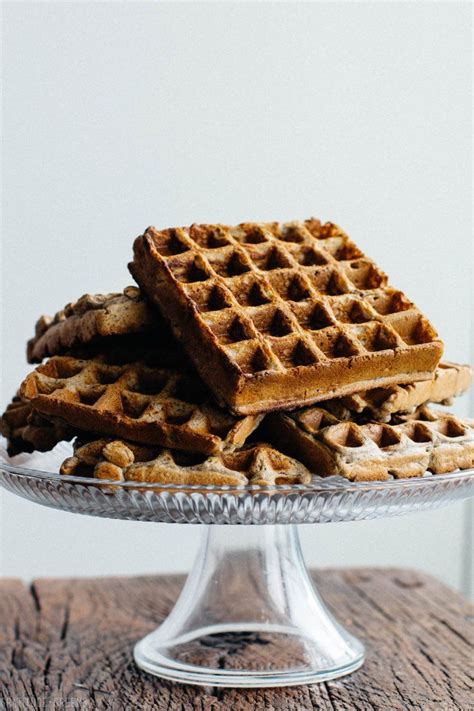 Ingredients · 2 cups old fashioned rolled oats,, gluten free as needed · 1 cup unsweetened vanilla almond milk or other milk product · 1 1/2 . Vegan and Gluten-free Buckwheat + Oat Flour Waffles With ...