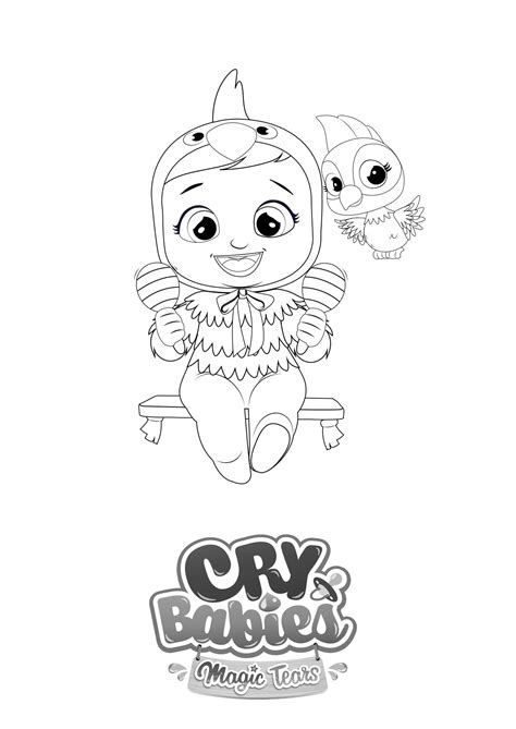 Cry Babies Magic Tears Coloring Pages Coloring Pages