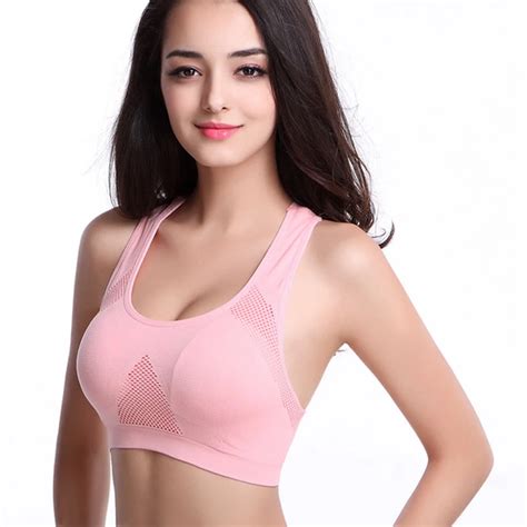 breathable sport vest comfortable professional fitness bra women breathable quick drying sports