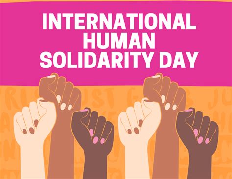 Int L Human Solidarity Day Marked To Address Global Challenges